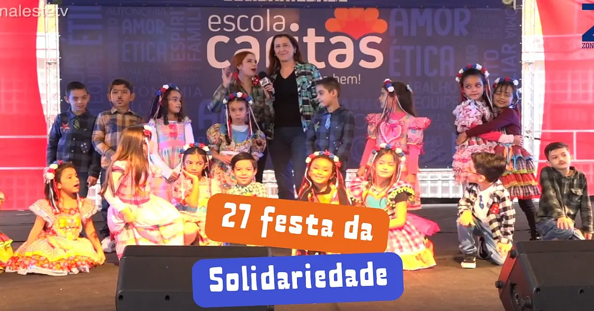 A Festa da Solidariedade: Nosso Coração Bate Forte na Escola Caritas!