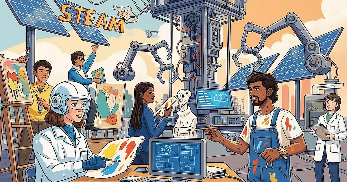 Desvendando o STEAM: A Arte de Inovar e Criar